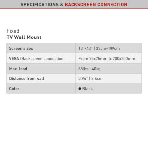 E202+ Brakan tv bracket 2