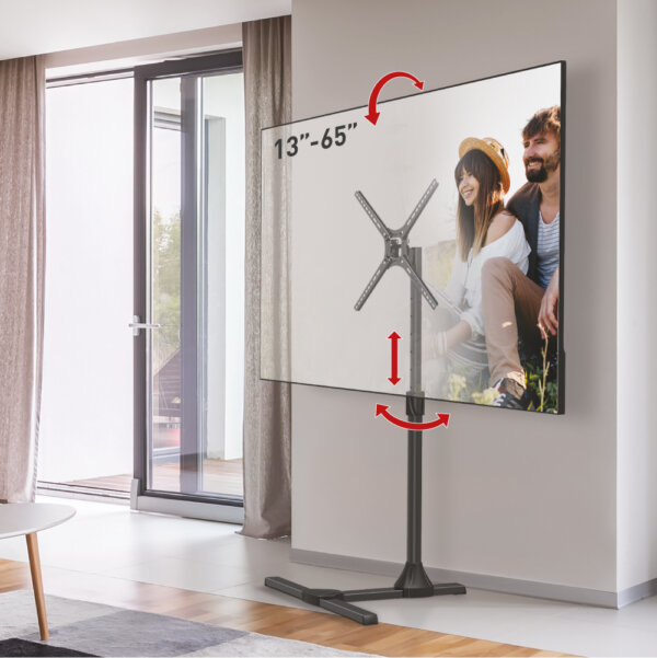 Barkan 13"-65" Tilt TV Floor Stand