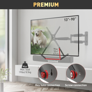 Barkan Universal Soundbar Mount